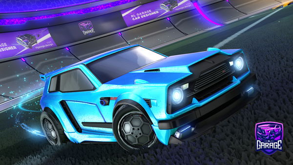 A Rocket League car design from Batje-MB