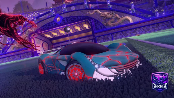 A Rocket League car design from RaptorRLCS