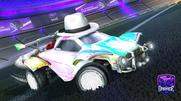 A Rocket League car design from Wowmachine