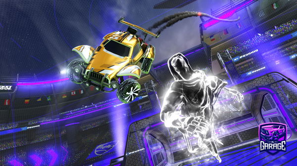 A Rocket League car design from Debigchungus666