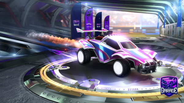 A Rocket League car design from Telekom97