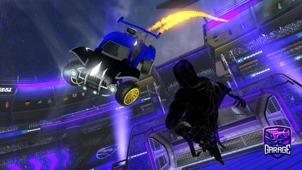 A Rocket League car design from light_rlcs