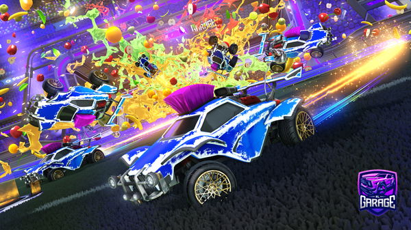 A Rocket League car design from EX_ZALIM