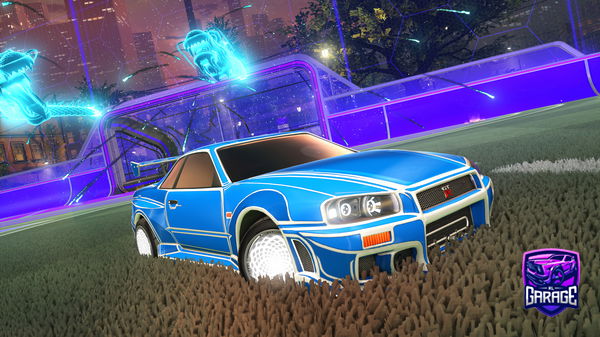 A Rocket League car design from SpaceShadow3717