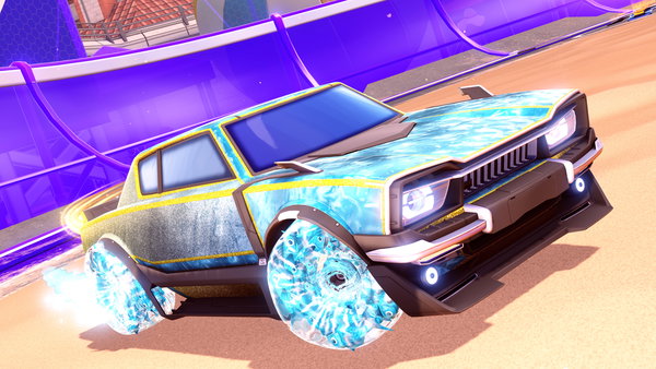 A Rocket League car design from Hthegreat_IN