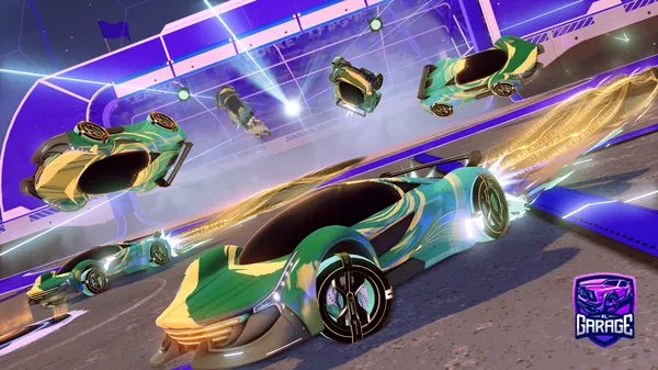 A Rocket League car design from JetSetBass