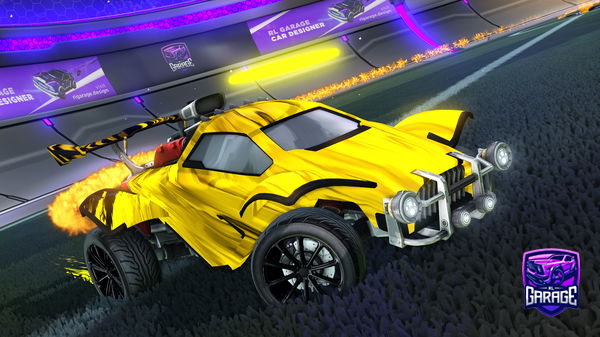 A Rocket League car design from Carter123456