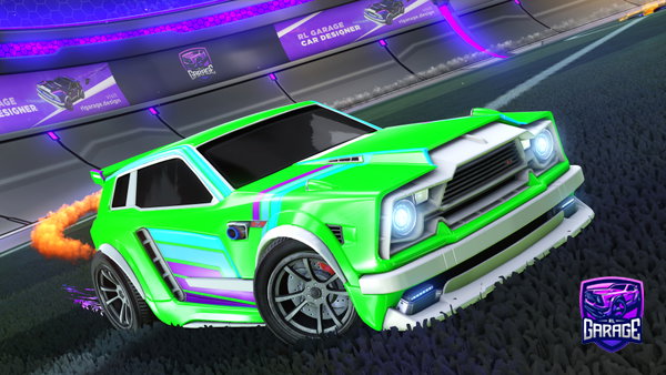 A Rocket League car design from Void5362