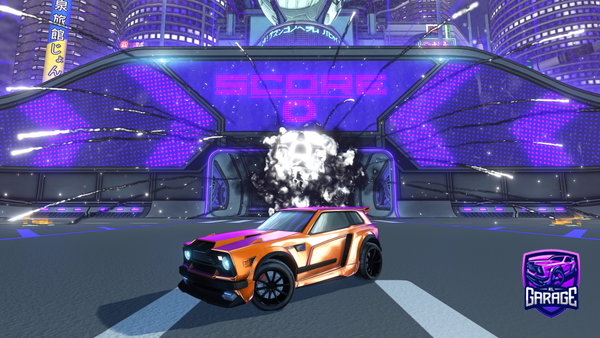 A Rocket League car design from Vxnixx_