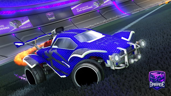 A Rocket League car design from Boostes