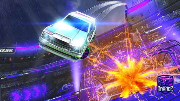 A Rocket League car design from waleedraid