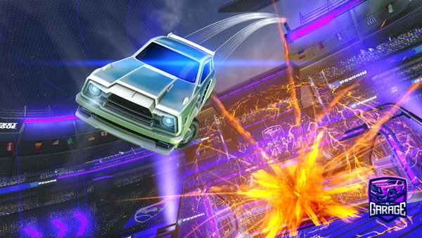A Rocket League car design from monkeydeloofy