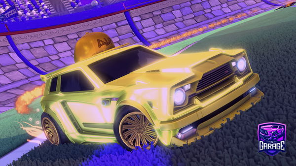 A Rocket League car design from FreestylingFenec