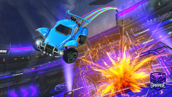 A Rocket League car design from Mahmoud6784562