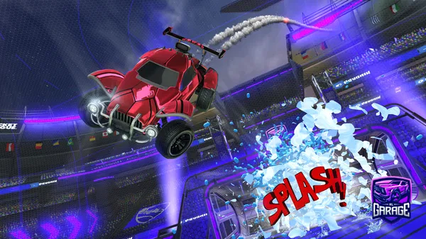 A Rocket League car design from Magicalchine783