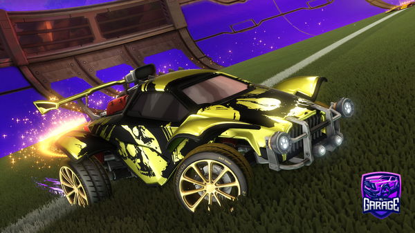 A Rocket League car design from zdoremy