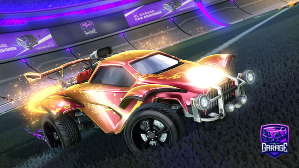 A Rocket League car design from IzarRL