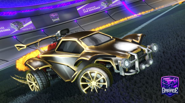 A Rocket League car design from Bejito_UI