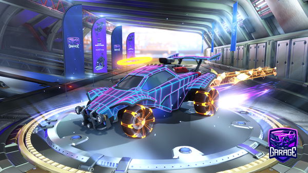 A Rocket League car design from RLGarage