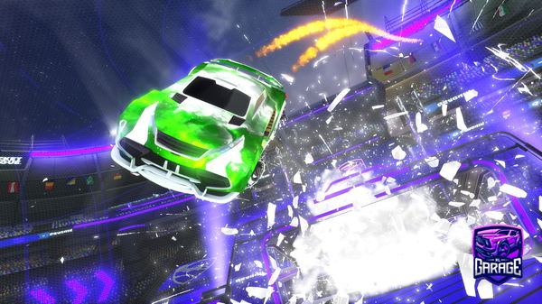 A Rocket League car design from TBGamer101