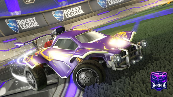 A Rocket League car design from finnburns