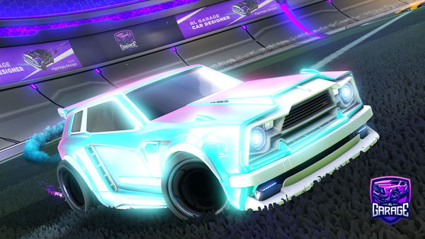 A Rocket League car design from xXFoxtecXx