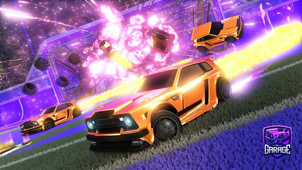 A Rocket League car design from TheyCap
