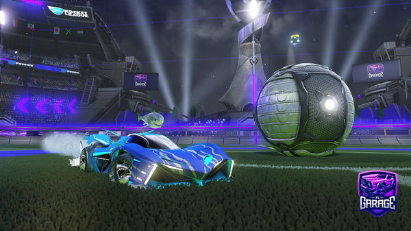 A Rocket League car design from agentduck