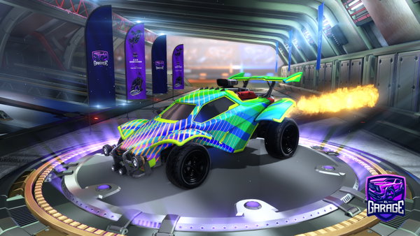 A Rocket League car design from qxilya