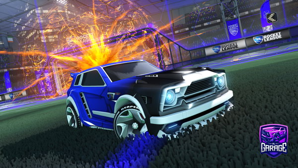 A Rocket League car design from zzGreen