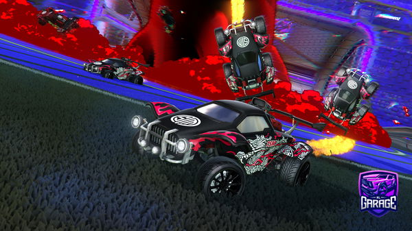 A Rocket League car design from zaddation