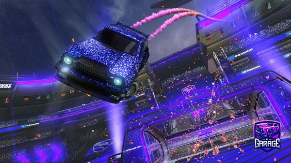 A Rocket League car design from lybu