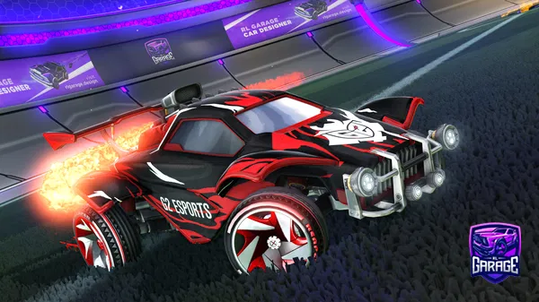 A Rocket League car design from KZXRL