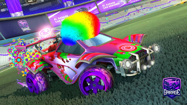 A Rocket League car design from MrLogano2