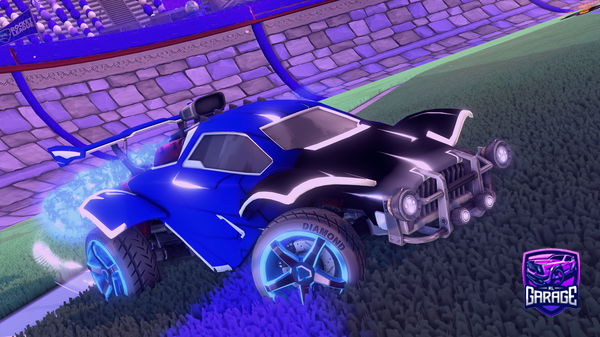 A Rocket League car design from Sun_El1ott