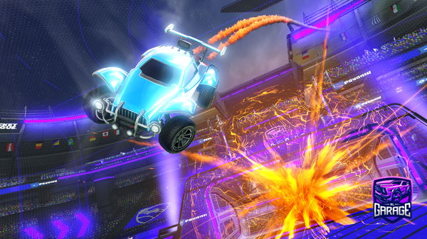 A Rocket League car design from mateusz32