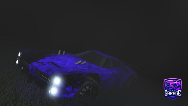 A Rocket League car design from kddng