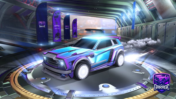 A Rocket League car design from Ninjablood994