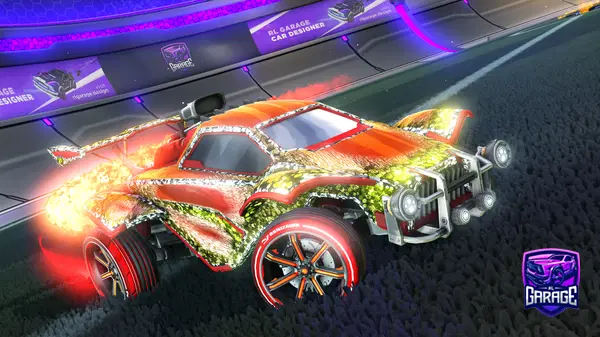 A Rocket League car design from TTV_someone_scores_goals