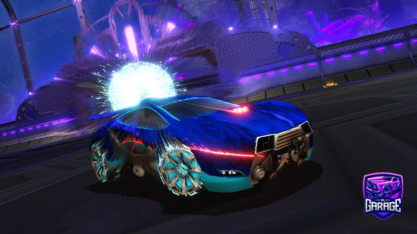 A Rocket League car design from rizzlerr