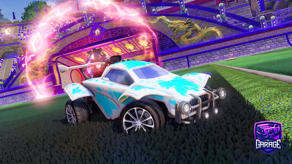 A Rocket League car design from vamosovic