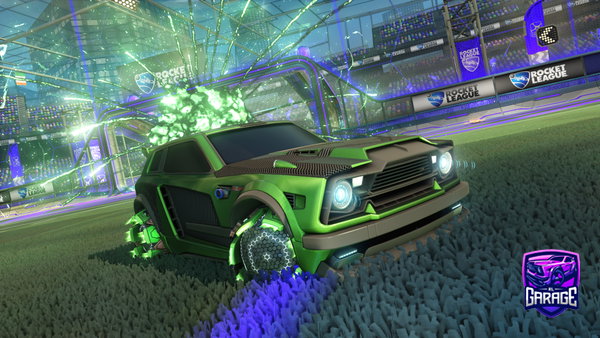 A Rocket League car design from Lionex_