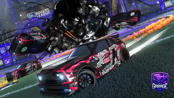 A Rocket League car design from itz_cavera