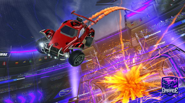 A Rocket League car design from johnikon007