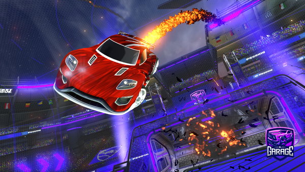 A Rocket League car design from AkanoBR