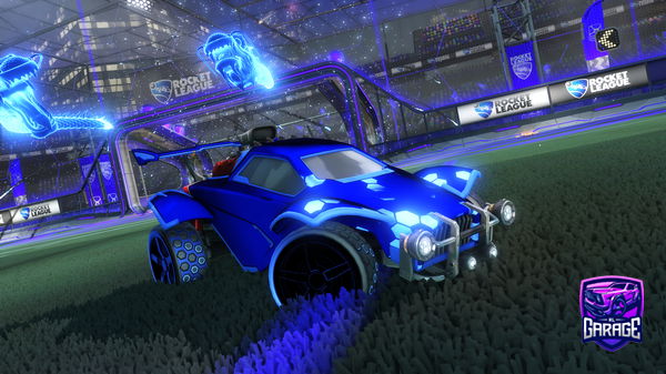 A Rocket League car design from Lucky1O2O