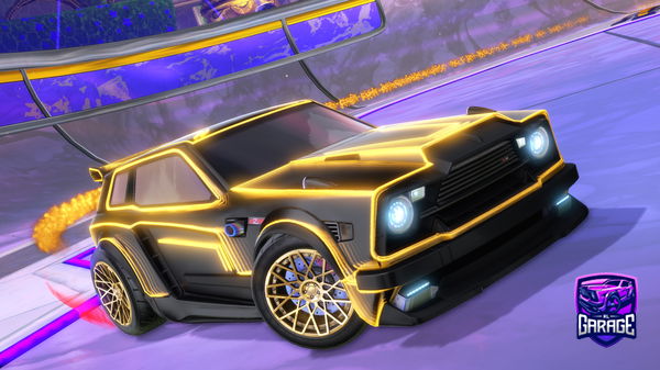 A Rocket League car design from Ox0375