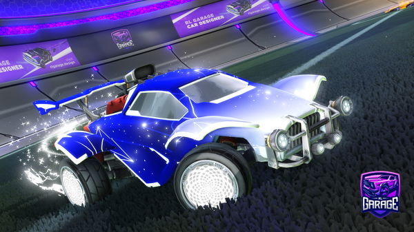 A Rocket League car design from OCE_jacky