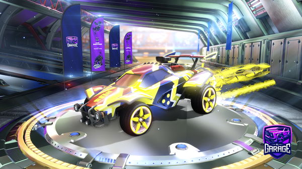 A Rocket League car design from Lmntrixm