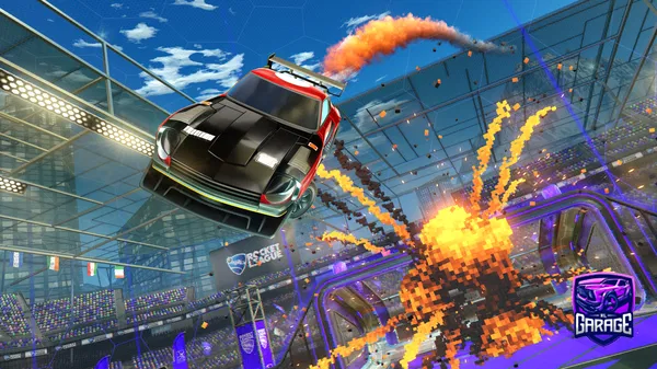 A Rocket League car design from flatout_johnny